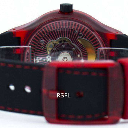 Orologio unisex Swatch Originals Sistem Red Automatic SUTR400