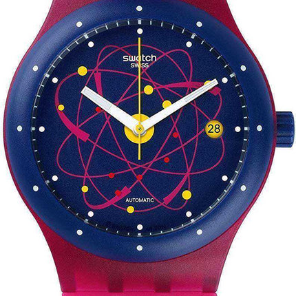 Orologio unisex automatico Swatch Originals Sistem Pink SUTR401