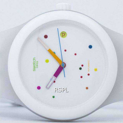 Swatch Originals Sistem White Automatic SUTW400 Orologio unisex