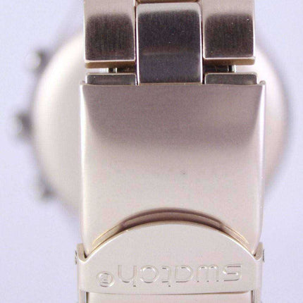 Swatch Irony Diaphane Full-Blooded Caramel Chronograph SVCK4047AG Orologio unisex