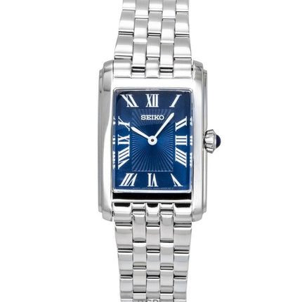 Orologio da donna Seiko Conceptual in acciaio inossidabile con quadrante blu al quarzo SWR085P1