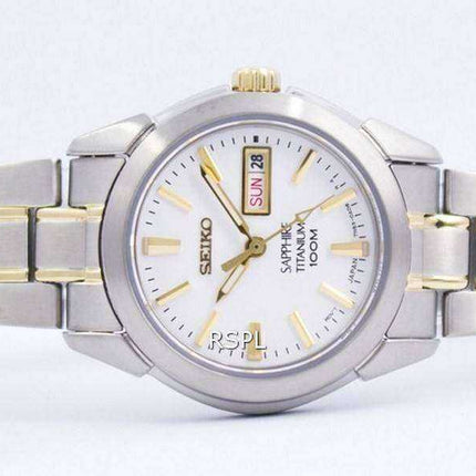 Orologio al quarzo Seiko Sapphire al quarzo 100 M SXA115 SXA115P1 SXA115P Orologio da donna