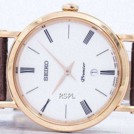 Orologio da donna Seiko Premier Quartz SXB436 SXB436P1 SXB436P