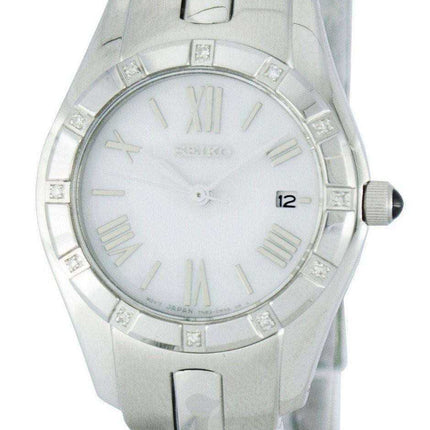 Seiko Quartz Diamond Accent SXDB53 SXDB53P1 SXDB53P Orologio da donna