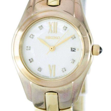 Seiko Quartz Diamond Accent SXDB58 SXDB58P1 SXDB58P Orologio da donna