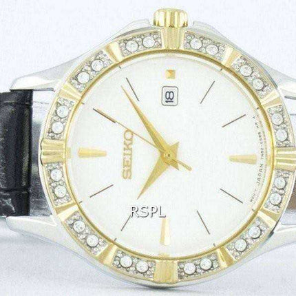 Seiko Quartz Diamond Accent SXDF24 SXDF24P1 SXDF24P Orologio da donna