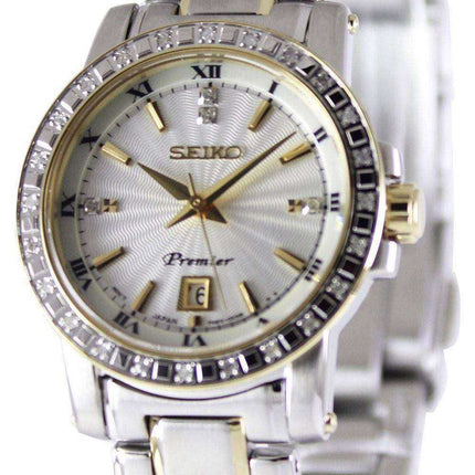 Seiko Premier Quartz Diamonds SXDG58P1 SXDG58P Orologio da donna