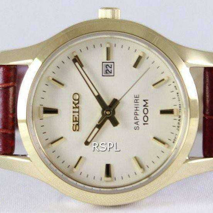 Orologio da donna Seiko Sapphire Quartz 100M SXDG66 SXDG66P1 SXDG66P