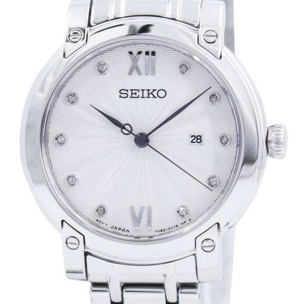 Seiko Quartz Diamond Accent SXDG79 SXDG79P1 SXDG79P Orologio da donna