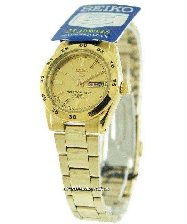 Seiko 5 Automatic 21 Jewel SYMG44 SYMG44J1 SYMG44J Orologio da donna