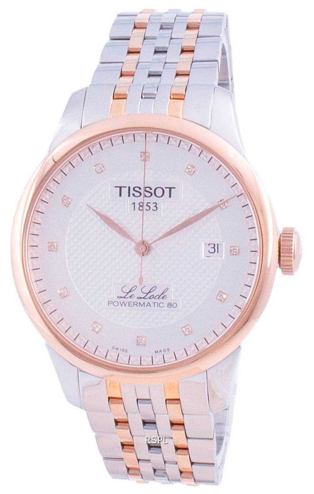 Tissot Le Locle Powermatic 80 Automatic T006.407.22.036.01 T0064072203601 100M Orologio da uomo
