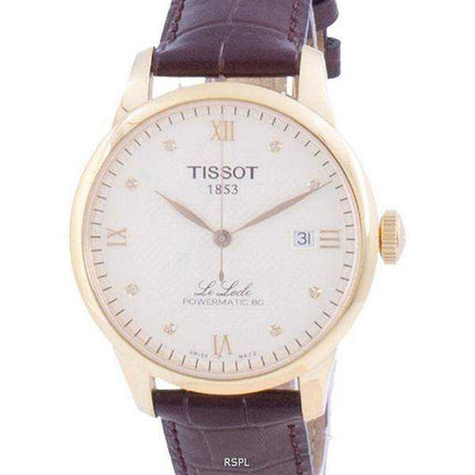 Tissot Le Locle Powermatic 80 Automatic T006.407.36.266.00 T0064073626600 Orologio da uomo