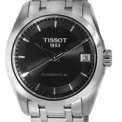 Tissot Couturier Powermatic 80 Lady Automatic T035.207.11.061.00 T0352071106100 100M Orologio da donna