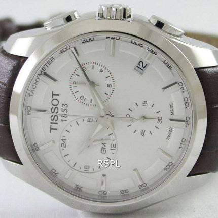 Tissot T-Trend Couturier GMT Chronograph T035.439.16.031.00 T0354391603100 Orologio da uomo