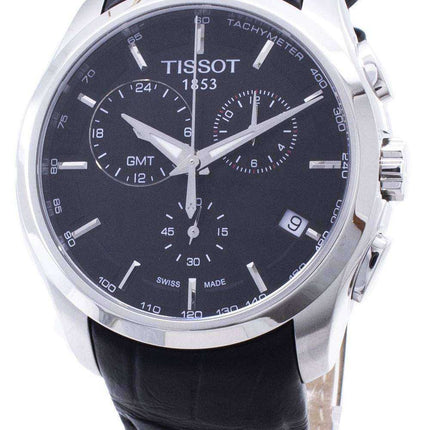 Tissot Couturier Quartz GMT T035.439.16.051.00 T0354391605100 Orologio da uomo