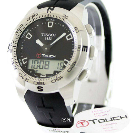 Tissot T-Touch II Analog & Digital Chronograph T047.420.17.051.00 T0474201705100 Orologio da uomo