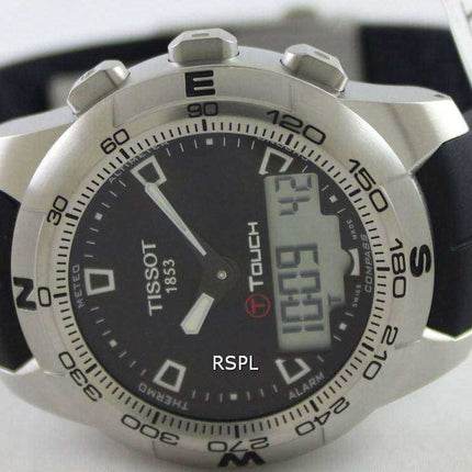 Tissot T-Touch II Analog & Digital Chronograph T047.420.17.051.00 T0474201705100 Orologio da uomo