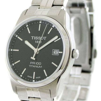 Tissot T-Classic PR 100 Quartz Titanium T049.410.44.051.00 T0494104405100 Orologio da uomo