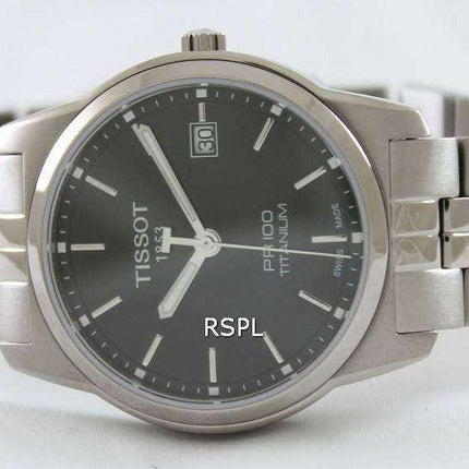 Tissot T-Classic PR 100 Quartz Titanium T049.410.44.051.00 T0494104405100 Orologio da uomo