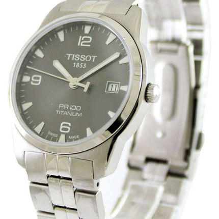 Tissot T-Classic PR 100 Titanium Quartz T049.410.44.067.00 T0494104406700 Orologio da uomo