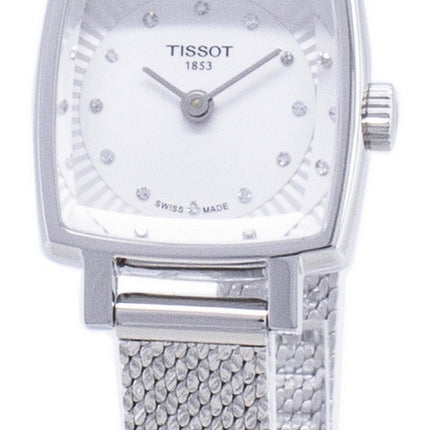 Tissot T-Lady Lovely Square T058.109.11.036.00 T0581091103600 Orologio donna al quarzo con diamanti