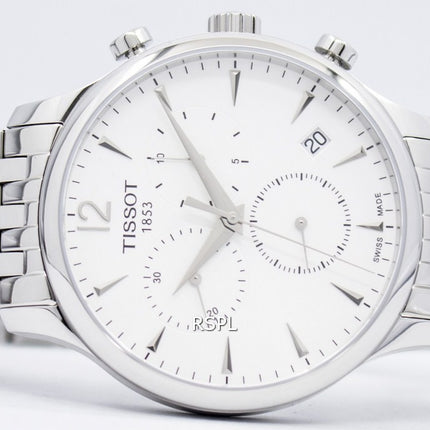 Tissot T-Classic Tradition Chronograph Quartz T063.617.11.037.00 T0636171103700 Orologio da uomo