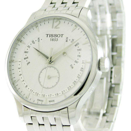 Tissot T-Classic Tradition Perpetual Calendar T063.637.11.037.00 T0636371103700 Orologio da uomo