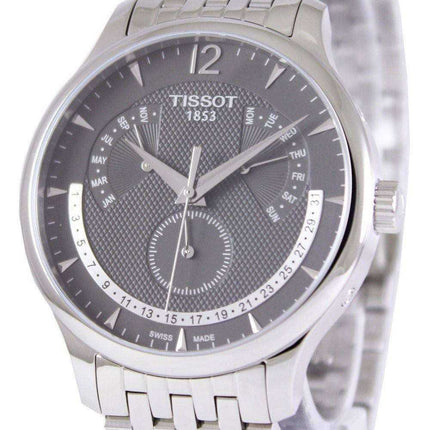 Tissot T-Classic Tradition Perpetual Calendar T063.637.11.067.00 T0636371106700 Orologio da uomo