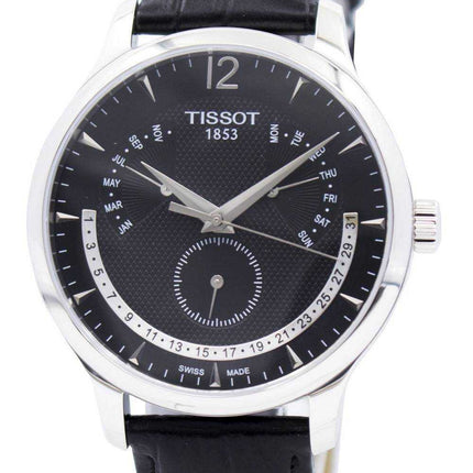Tissot Tradition Perpetual Calender T063.637.16.057.00 T0636371605700 Orologio da uomo