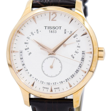 Tissot T-Classic Tradition Perpetual Calendar T063.637.36.037.00 T0636373603700 Orologio da uomo
