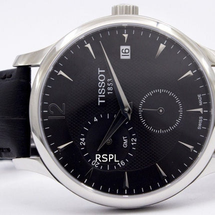 Tissot T-Classic Tradition GMT T063.639.16.057.00 T0636391605700 Orologio da uomo