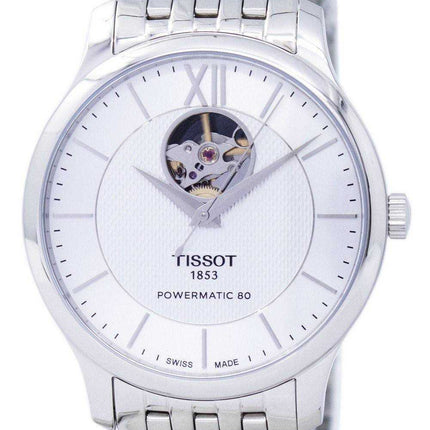 Tissot T-Classic Tradition Powermatic 80 Open Heart T063.907.11.038.00 T0639071103800 Orologio da uomo