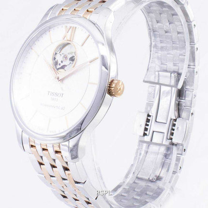 Tissot T-Classic Powermatic 80 T063.907.22.038.01 T0639072203801 Orologio da uomo a cuore aperto