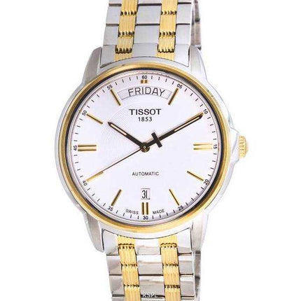 Orologio da uomo Tissot T-Classic quadrante bianco automatico III T065.930.22.031.00 T0659302203100