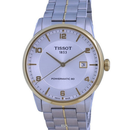 Orologio da uomo Tissot T-Classic Luxury Powermatic 80 quadrante argento T086.407.22.037.00 T0864072203700