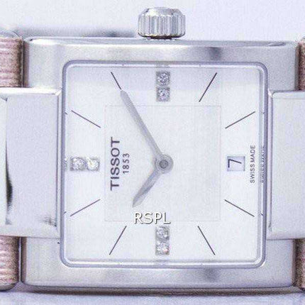 Tissot T-Lady T02 Quartz Diamond Accent T090.310.16.116.00 T0903101611600 Orologio da donna