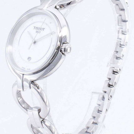 Tissot T-Lady Flamingo T094.210.11.116.00 T0942101111600 Diamond Accents orologio da donna