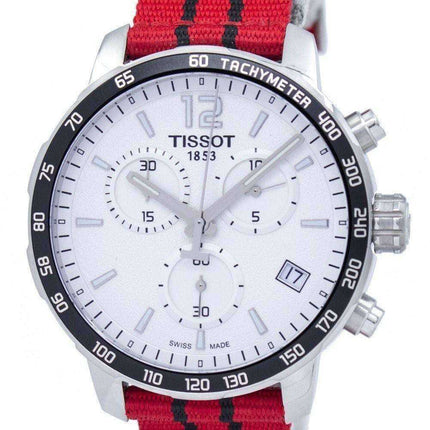 Tissot Quickster NBA Chicago Bulls Chronograph T095.417.17.17.037.04 T0954171703704 Orologio da uomo
