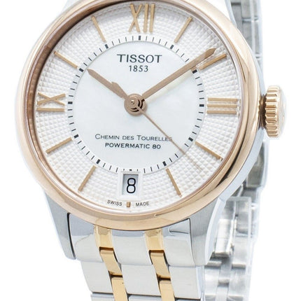 Orologio da donna automatico Tissot Chemin Des Tourelles T099.207.22.118.02 T0992072211802 23 gioielli