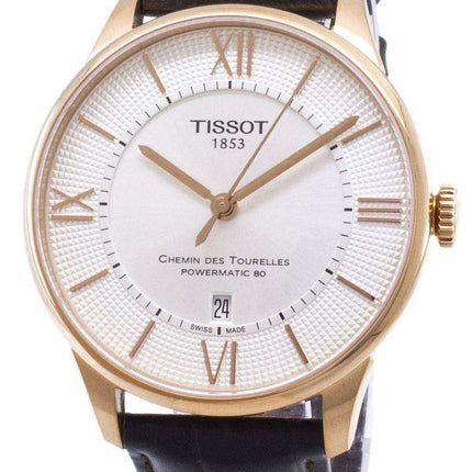 Tissot T-Classic Chemin Des Tourelles T099.407.36.038.00 T0994073603800 Orologio da uomo Powermatic 80