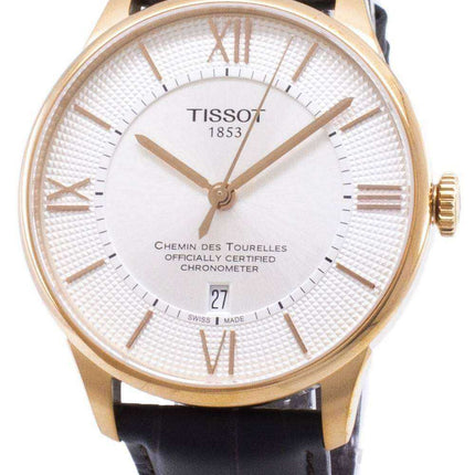 Tissot T-Classic Chemin Des Tourelles T099.408.36.038.00 T0994083603800 Orologio da uomo Powermatic 80