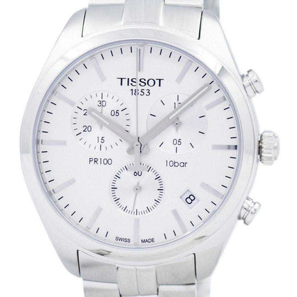 Tissot PR 100 Cronografo al quarzo T101.417.11.031.00 T1014171103100 Orologio da uomo