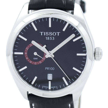 Tissot T-Classic PR 100 Dual Time Quartz T101.452.16.051.00 T1014521605100 Orologio da uomo