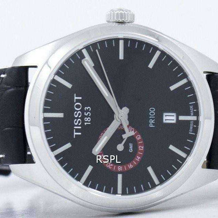 Tissot T-Classic PR 100 Dual Time Quartz T101.452.16.051.00 T1014521605100 Orologio da uomo