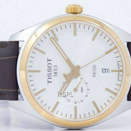 Tissot T-Classic PR 100 Dual Time Quartz T101.452.26.031.00 T1014522603100 Orologio da uomo