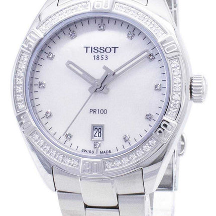 Tissot T-Classic PR 100 Lady Sport T101.910.61.116.00 T1019106111600 Orologio donna al quarzo con diamanti