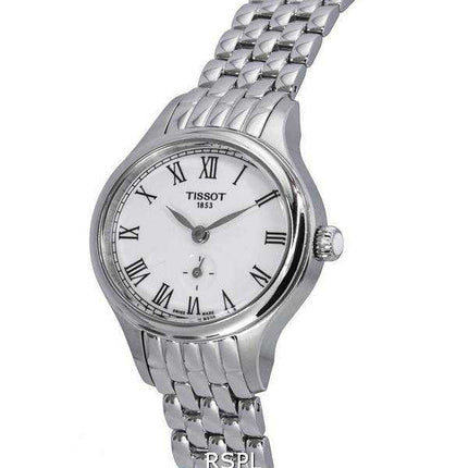 Orologio da donna Tissot T-Lady Bella Ora Piccola quadrante bianco al quarzo T103.110.11.033.00 T1031101103300