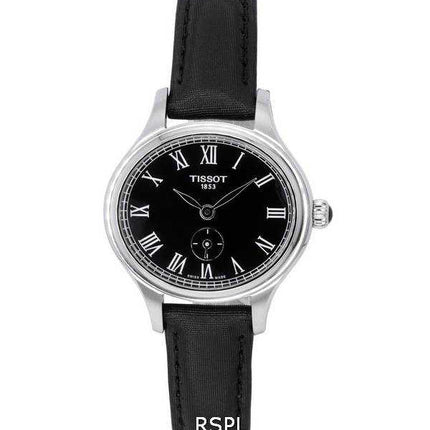 Orologio da donna Tissot T-Lady Bella Ora Piccola quadrante nero al quarzo T103.110.17.053.00 T1031101705300