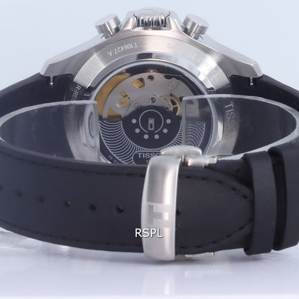 Orologio da uomo Tissot V8 cronografo automatico T106.427.16.051.00 T1064271605100 100M
