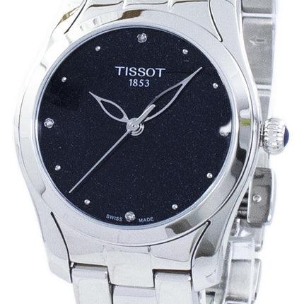 Tissot T-Wave Quartz Diamond Accents T112.210.11.046.00 T1122101104600 Orologio da donna